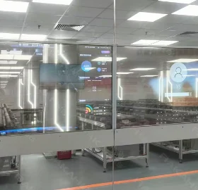 中国电网北京可视化项目：55寸OLED透明屏赋能智慧电力管理